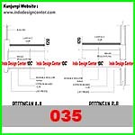 Gambar 035. Potongan Plafond .dwg