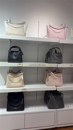 the gorgeous knot collection ✨ come shop today at the Hagerstown Outlets or message us to order your dream bag!! #katespade #bag #fyp #viral