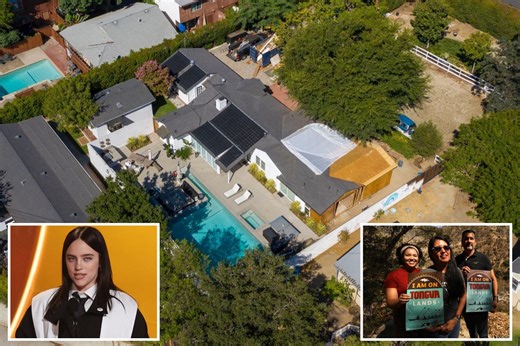 Native American tribe that owns land under Billie Eilish’s LA mansion has message for virtue-signaling singer