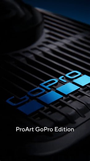 Meet the ASUS ProArt GoPro Edition laptop 💻 This powerful new machine enables everyone to be the hero of their own story—combining the worlds of capturing creating content by seamlessly integrating GoPro's DNA with ASUS's legendary computing power. Here's what you'll get: ✔️ GoPro-Inspired Rugged Build with CNC-engraved black metal finish Military-Grade MIL-STD-810H durability ✔️ Weighs just 3 pounds (1.39 kg)—easy to carry for on-location editing, shoots, or frequent travel. ✔️ All-day power p