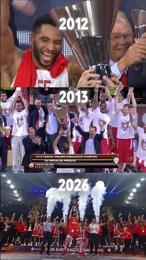 Three titles. One legacy. #olympiacos