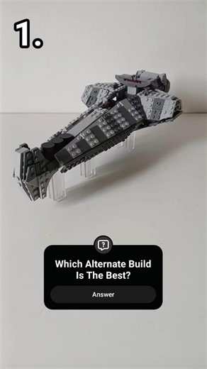 3 Lego Star Wars Alternate Builds #lego #legostarwars #shorts #fyp #alternatebuild #legostarwarsmoc