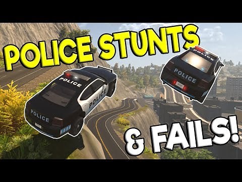 POLICE STUNTS & EPIC FAILS! - Flashing Lights Multiplayer Gameplay - Police Simulator