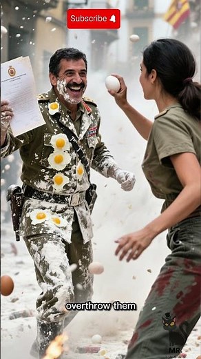 “The Wildest Food Fight in Spain You’ve Never Heard Of! 🇪🇸🥚💥”
