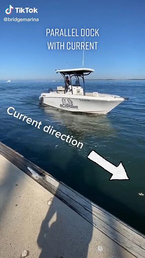 839K views · 4.2K reactions | A Quick Boat Docking Demonstration: Parallel docking in the direction of a current #boating #learntoboat #boatingtips #yourbridgetoboating #boatsalty #BOAT #lakehopatcong #highlandsnj #bridgemarina | Bridge Marina, Inc. | Facebook