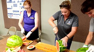 The LSU AgCenter Sugar Research Station recently hosted a Watermelon Field Day where participants learned tips for growing watermelons. | LSU AgCenter