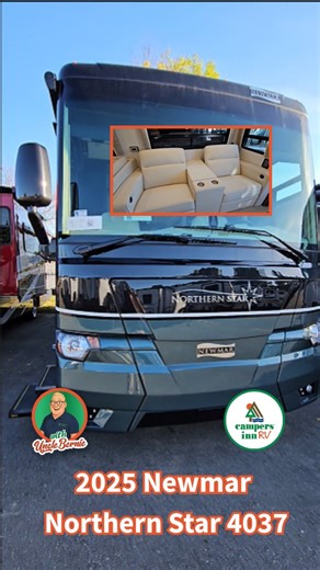 Step into unmatched luxury and performance with the New 2025 Newmar Northern Star 4037, a Class A diesel motorhome designed for travelers who expect the very best. See why the Northern Star 4037 is the perfect choice for full-time RVers and long-distance travelers who want to explore in comfort and style. #dieselpusher #cummins #rvadventure #rvlifestyle #rvlife RV Game Changer Newmar | Campers Inn RV