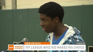 Student makes choice from 8 Ivy Leagues