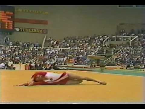 1st AA Natalia Yurchenko FX - 1983 World Gymnastics Championships 10.00
