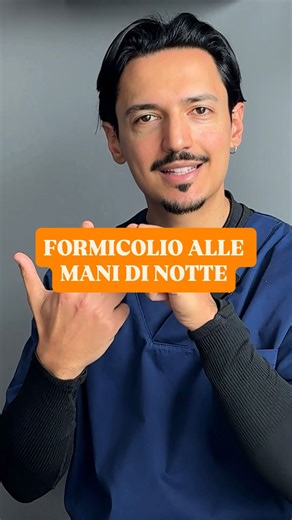 Dr Fabio Turi - Osteopatia e Nutrizione per Mamme e Bimbi on Instagram: "Il formicolio alle mani di notte in gravidanza, nella maggior parte dei casi, non dipende da “cattiva circolazione”: spesso è legato a una compressione del nervo mediano nel tunnel carpale (sindrome del tunnel carpale gravidica), favorita da ritenzione di liquidi/edema e aumento della pressione nei tessuti del polso. ￼ I segnali più tipici sono: • formicolio o intorpidimento a pollice, indice, medio e parte dell’anulare • s