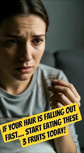 If your hair is falling out fast… start eating these 3 fruits today!