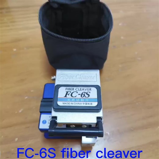Fiber optic Cleaver Fc-6s Cable Cutting Knife Automatic fiber optic tool ftth cleaver