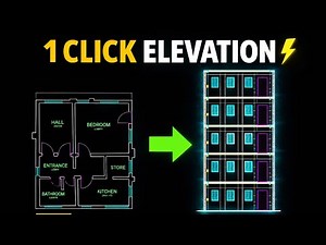 Make Multi-Floor Elevations in ONE CLICK | AutoCAD AutoLISP