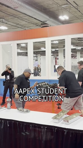 Congratulations to the winners of the 2025 AAPEX Student Engine Assembly Competition - North Kansas City Schools! 🏆 We are so proud of everyone who participated and put their skills to the test. The speed, precision, and teamwork today was unlike anything we've ever seen before 🛠️👏 #AAPEX25 #AutomotiveAftermarketEvents | AAPEX Show