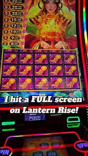 Mystic Lake Slot Play – Lantern Rise Bonus Feature Triggered!