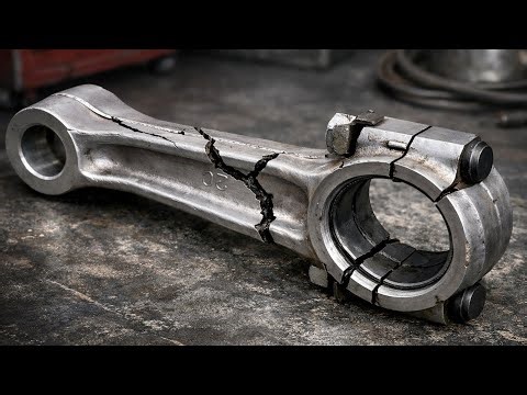 Amazing Engineering! Full Connecting Rod Manufacturing Step by Step