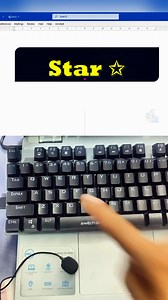 #MSWordTips #KeyboardShortcuts #StarSymbolHack #OfficeHacks #TechShorts #WordTricks #HiddenFeatures #ProductivityTools #TimeSavingTips #WorkSmarter Press THIS Key to Instantly Draw a ★ Star in MS Word – It’s Unreal! Draw a Star Symbol in MS Word with One Hidden Shortcut – Mind Blown ⭐ Did you know you can draw a perfect star in MS Word using a simple keyboard shortcut? 🖱️ No mouse, no shape tools, no insert menu — just one shortcut and boom, you’ve got a star! 🔥 Why You’ll Love This Trick: Sup
