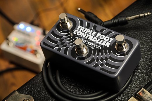 Triple Foot Controller  | DISCONTINUED 2024 | Remote Footswitch - Electro-Harmonix