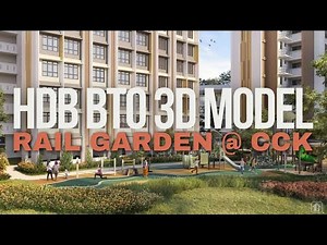 Singapore HDB BTO Tour: Is This the Future of Housing? | Rail Garden @ CCK | Sales Launch Feb 2024