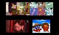 Mix of 4 videos from youtube : the 7d crying screaming crossover