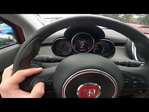 How to Reset Trip A and B Data in Fiat 500X Crossover ( 2014 – 2018 ) - Clear Driving Info