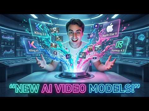 Generative Video Drops! Kling 2.6, o1, & NEW Models!