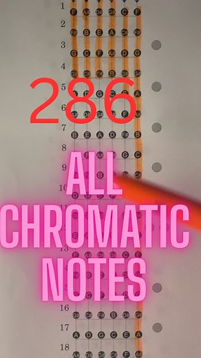 All Chromatic Notes musicalchairsystem.com Musical Chair System on Musicalchairsystem.comMusical Chair System on YouTube #neurodivergent #improvisation #scaleshapes #visualtheory #chairguy #guitar #guitarteacher | Musical Chair System