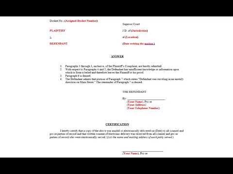 Connecticut Civil Lawsuit – First Steps as a Defendant