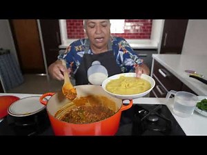 Making a yummy three dhal curry using canned lentils - quick and easy short cut recipe!