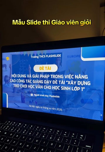 Mẫu Slide Giáo Viên Giỏi: Xây Dựng Trò Chơi Học Vần Cho Học Sinh Lớp 1 #flashslide #powerpoint #morph #slide #tutorial