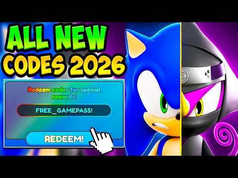 *NEW* ALL WORKING CODES FOR SONIC SPEED SIMULATOR IN 2026! ROBLOX SONIC SPEED SIMULATOR CODES