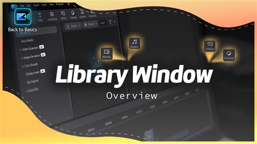 ライブラリウィンドウの概要