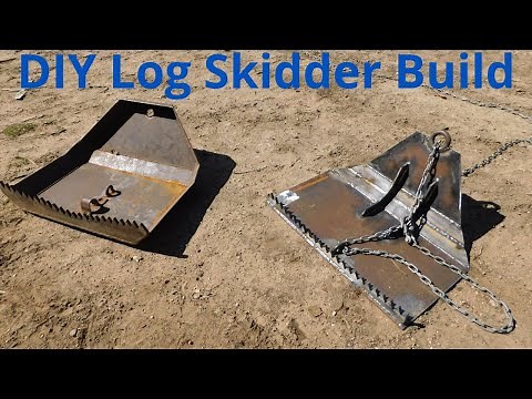 DIY Log Skidder fabrication