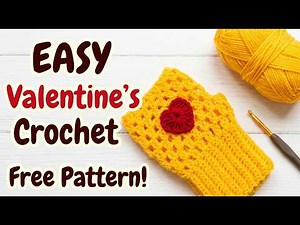 Crochet Fingerless Gloves | Easy Tutorial for Beginners