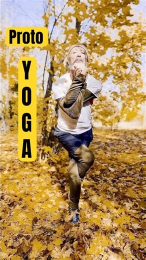 🍂 Find Instant Calm: A Glimpse of the Full Proto Yoga Outdoors Class #yoga #shorts