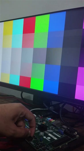 HDMI Display on ZedBoard | 640x480 Test Pattern | Pure Verilog (No IP Cores)