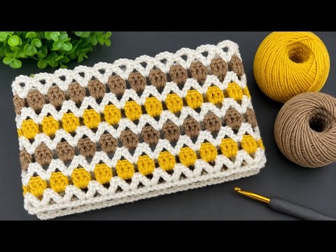 This Crochet Pattern Is So Beautiful And Addictive! 😍 Easy Tutorial