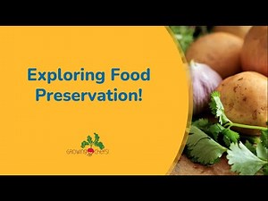 Lesson | Exploring Food Preservation - Grade 7-8