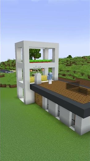 Minecraft Easy Morden House 🏡 #minecraft #minecraftbuilding #minecrafttutorial