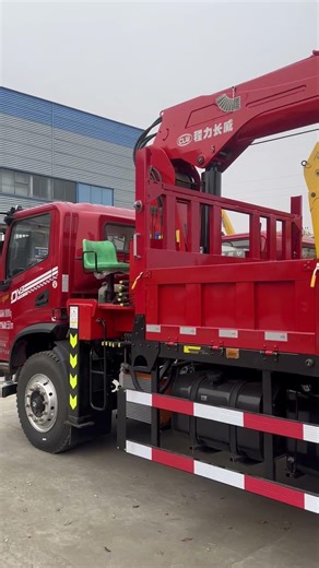 Ready-to-Ship: Dongfeng Truck-Mounted Cranes | Factory Direct #CraneTruck #Dongfeng #HeavyEquipment