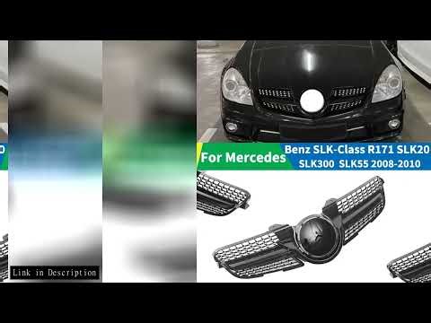 For Mercedes Benz SLK-Class R171 SLK200 SLK300 SLK350 SLK55 2008-2010 Front Bumper Racing Grills Acc