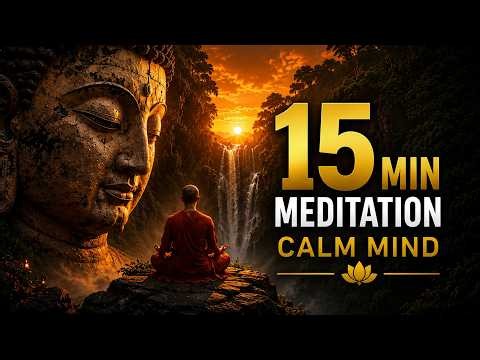 15 Minute Meditation 🌿 Calm Mind, Inner Peace & Stress Relief