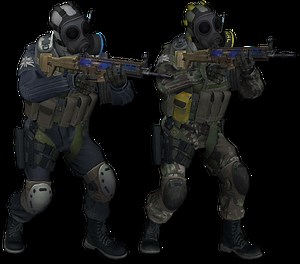 CSGO Operation Shattered Web SAS agents addon - Counter-Strike: Source
