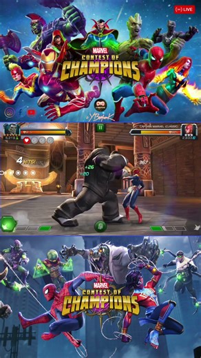 Marvel Contest Of Champions Gameplay MCOC #mcocbattlegrounds #mcocgameplay #mcoc #marvel #cyberfunk