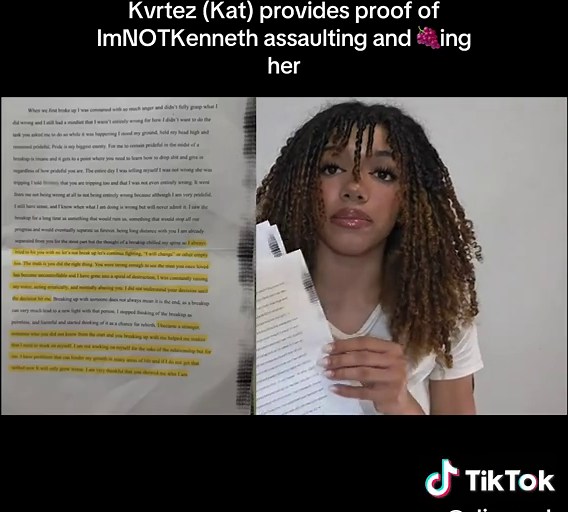 You can find the full 13 minute video of Kvrtez exposing Kenneth on YT #imnotkenneth #kvrtez #viral