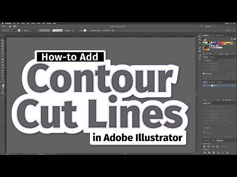 How-to Add Contour Cut Lines in Adobe Illustrator for Print and Cut
