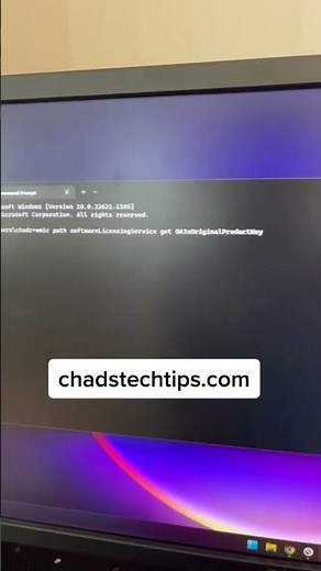 How to Find Your Windows Product Key