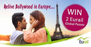 1.1M views · 25K reactions | Ready to go on the trip of a lifetime FOR FREE? ✨ Relive Bollywood in Europe with Eurail! Sign up on the page to WIN 2 Eurail Global Passes  | Eurail | Facebook
