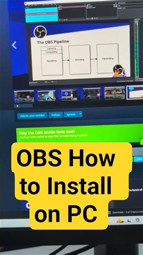 OBS How to Install on PC #OBSStudio #OBS #ScreenRecording #LiveStreaming #Windows #Tutorial