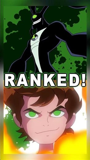 Ben 10 Omniverse Transformations Ranked Worst to Best! #ben10 #ranked #fyp